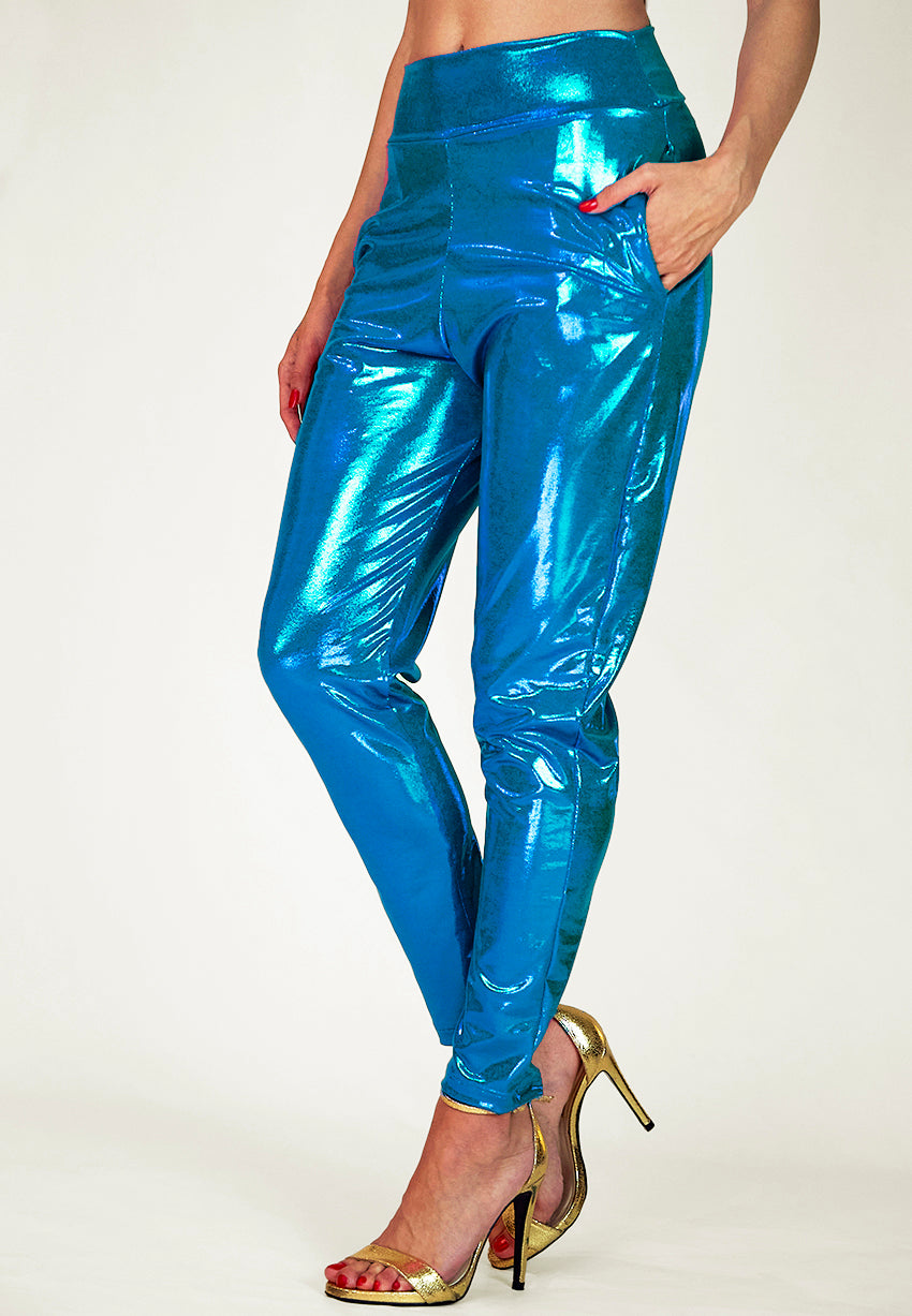 Aquamarine Slouch Pants