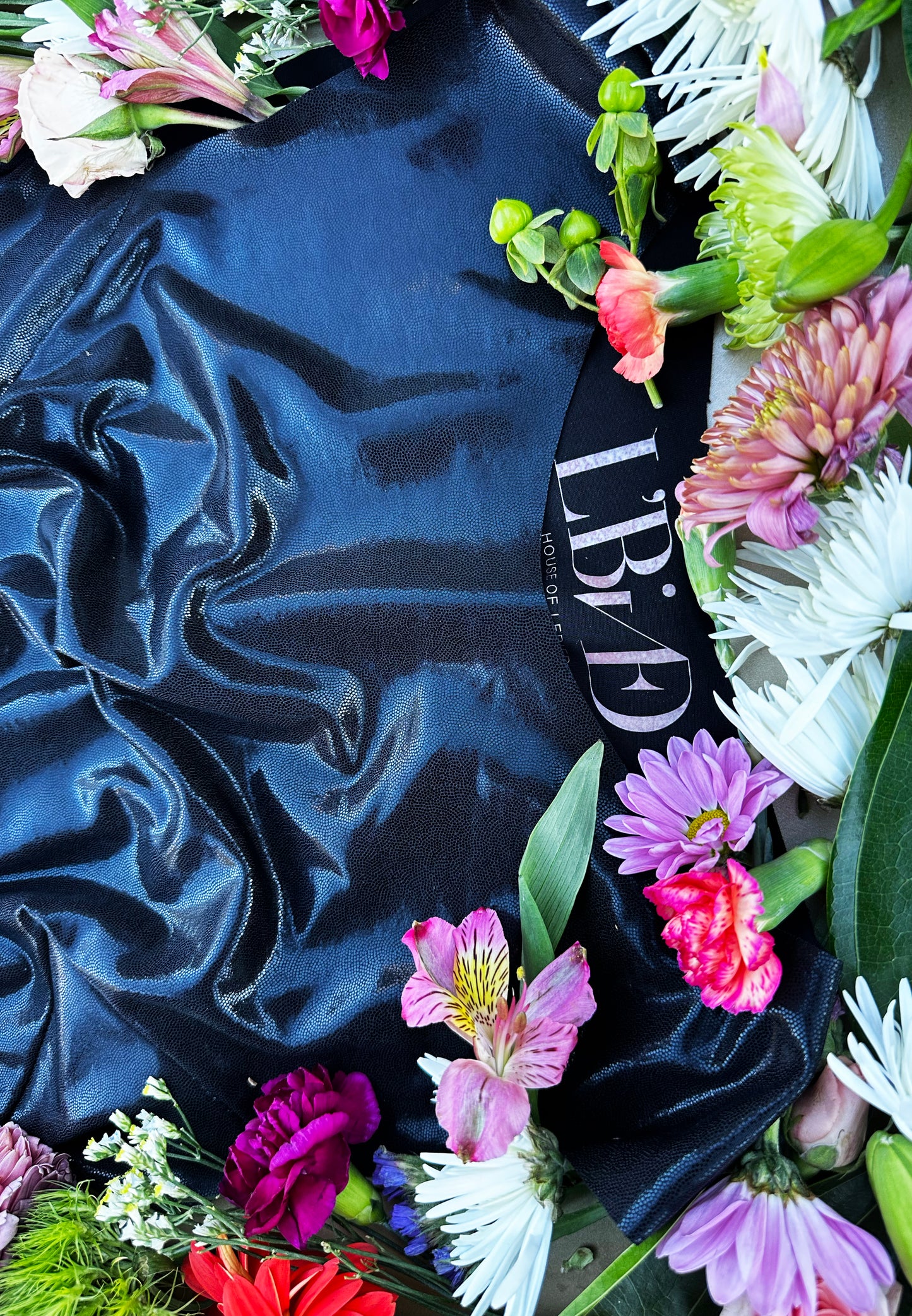 Obsidian Black Long Tank Top