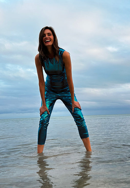 Aquamarine Long Tank Top
