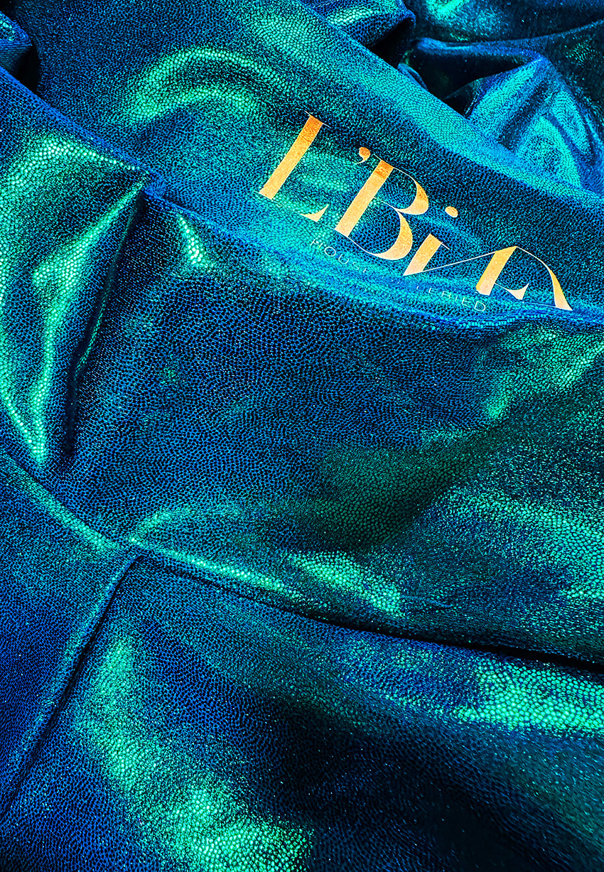 Paradise Blue Slouch Pants