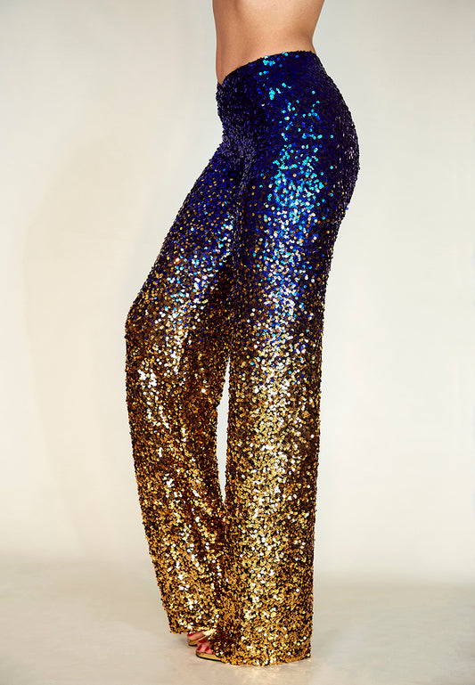 Limited Edition Slava Sequin Palazzo Pants