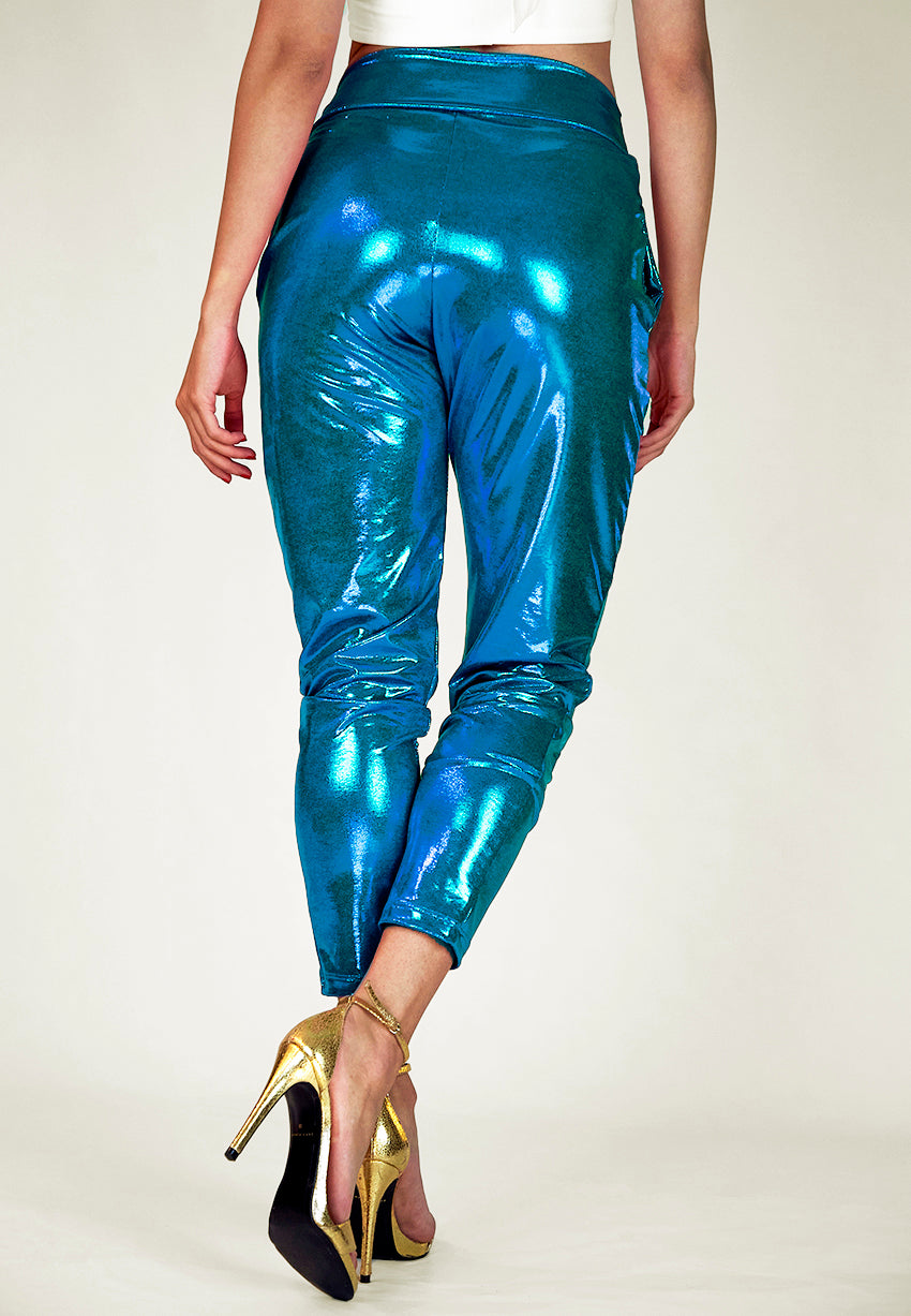 Aquamarine Slouch Pants