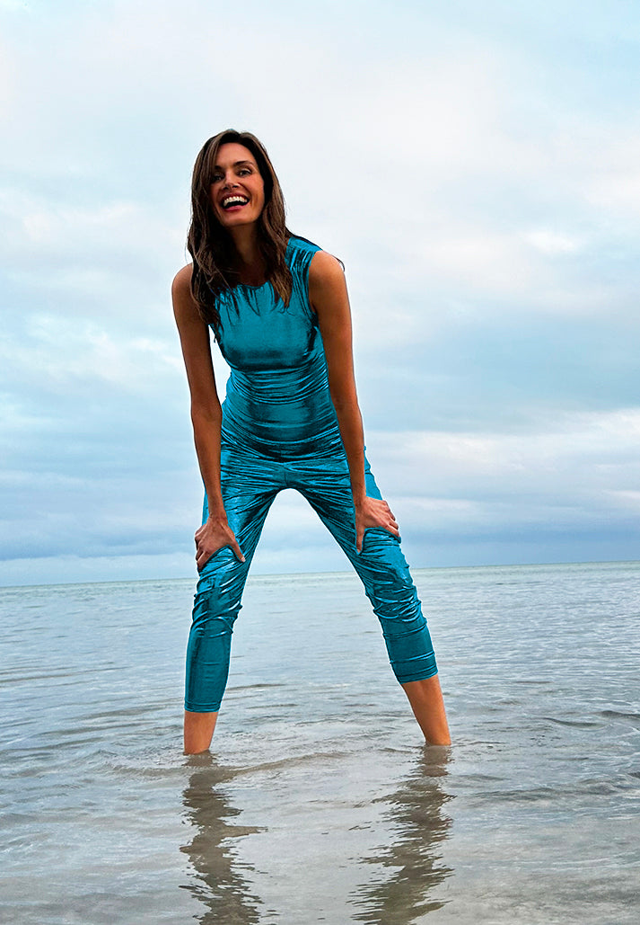 Aquamarine Long Tank Top