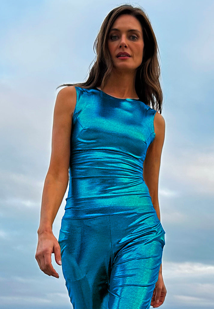 Aquamarine Long Tank Top