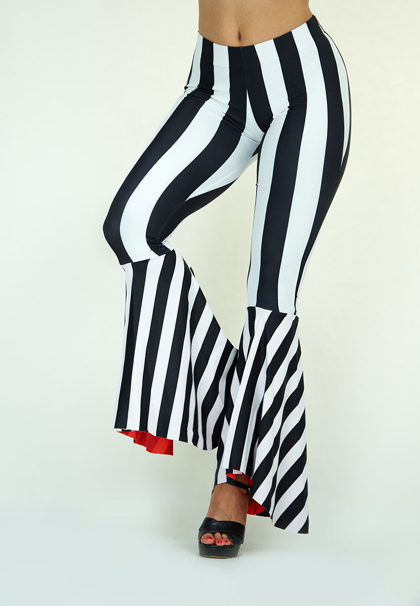 Trend Alaçatı Stili Women's White Striped Trousers ALC-X10112 - Trendyol