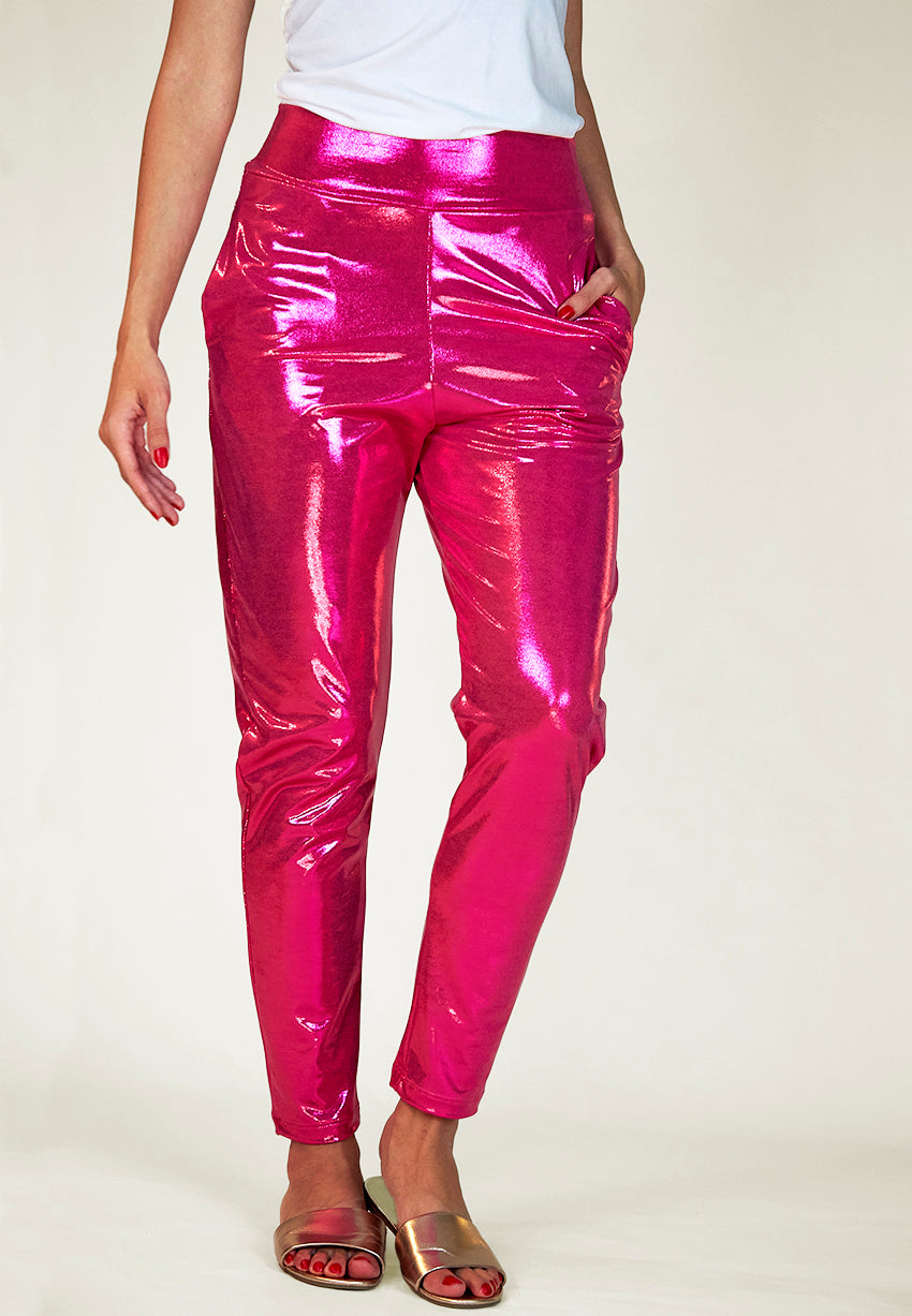 Hot Pink Slouch Pants